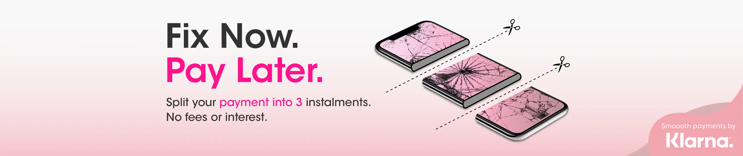 Klarna pay later desktop illustration